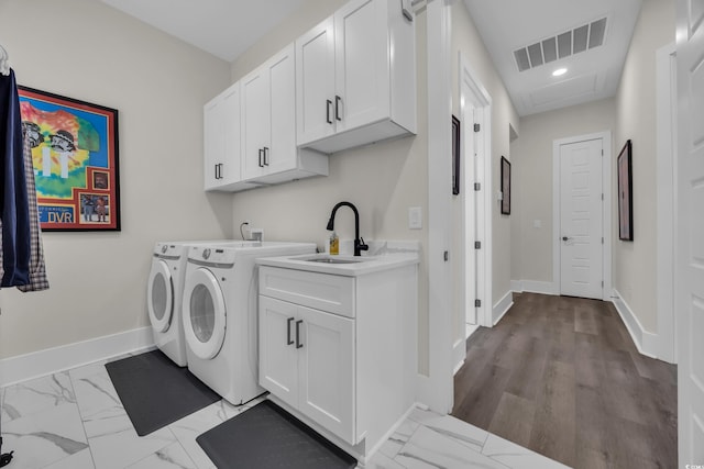 1024 Pochard Dr, Conway, SC 29526 - washroom featuring washing machine and dryer, recessed lighting, and cabinet space