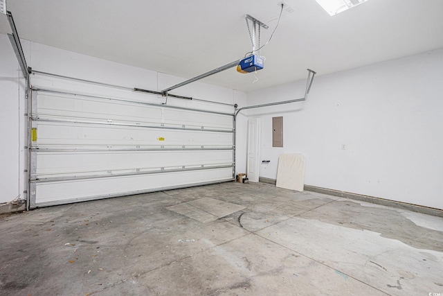 1120 Fairway Ln Unit 1120, Conway, SC 29526 - garage featuring electric panel and a garage door opener