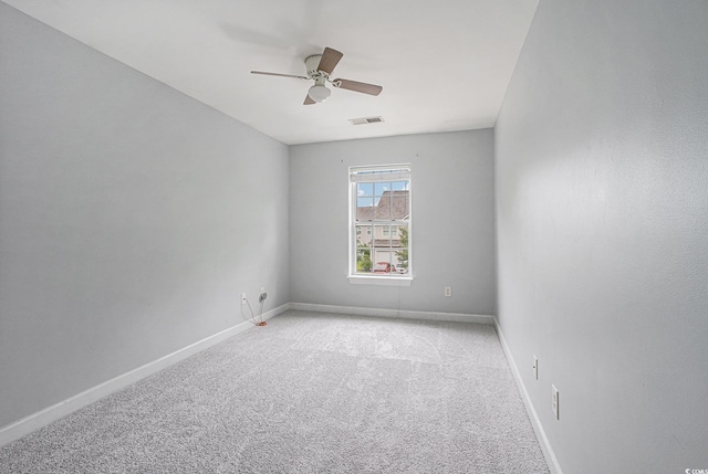 1120 Fairway Ln Unit 1120, Conway, SC 29526 - carpeted spare room featuring ceiling fan and baseboards