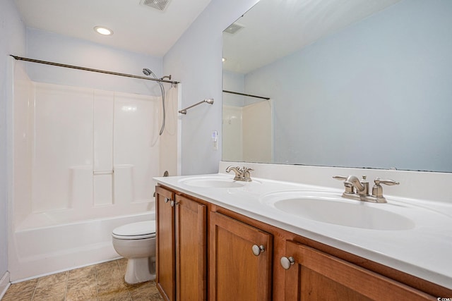 1120 Fairway Ln Unit 1120, Conway, SC 29526 - full bathroom featuring shower / bathtub combination and double vanity