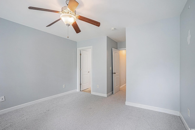 1120 Fairway Ln Unit 1120, Conway, SC 29526 - unfurnished bedroom with light colored carpet and ceiling fan