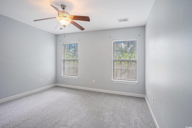 1120 Fairway Ln Unit 1120, Conway, SC 29526 - unfurnished room with ceiling fan and carpet floors