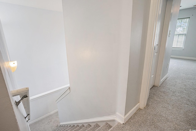 1120 Fairway Ln Unit 1120, Conway, SC 29526 - corridor featuring light carpet and an upstairs landing