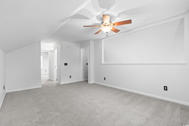 1331 Bermuda Ct, Surfside Beach, SC 29575 - bonus room with carpet floors, ceiling fan, and lofted ceiling