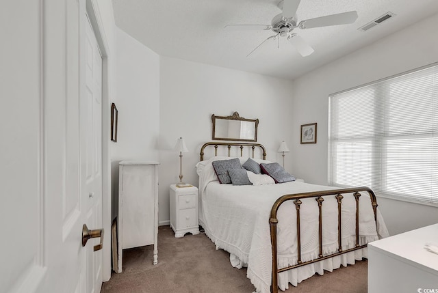 1208 Trisail Ln, North Myrtle Beach, SC 29582 - carpeted bedroom featuring ceiling fan