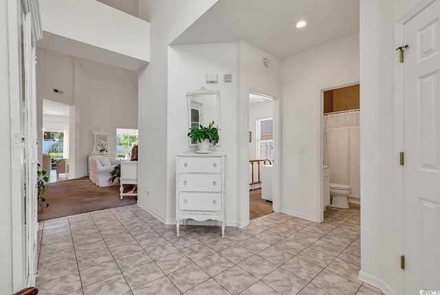 1208 Trisail Ln, North Myrtle Beach, SC 29582 - full bathroom featuring recessed lighting, tile patterned flooring, and vanity