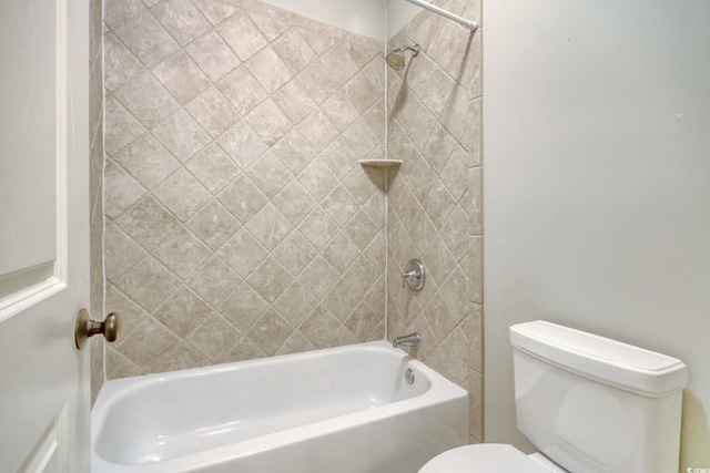 55 Pineberry Dr, Georgetown, SC 29440 - bathroom with toilet and tub / shower combination