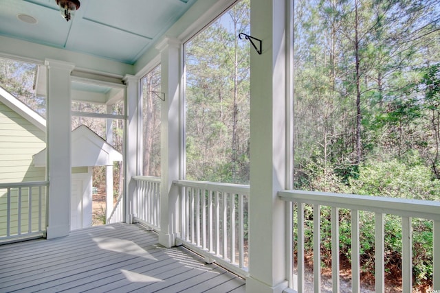 55 Pineberry Dr, Georgetown, SC 29440 - view of unfurnished sunroom
