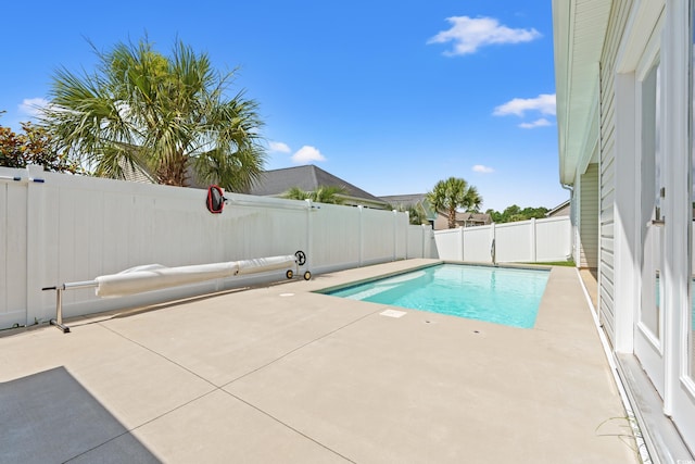2885 Desert Rose St, Little River, SC 29566 - view of pool with a patio area and a fenced backyard
