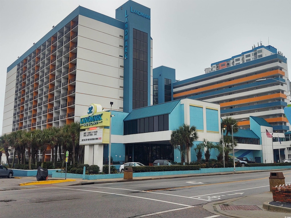 1501 Ocean Blvd S Unit 611, Myrtle Beach, SC 29577 - view of property with uncovered parking