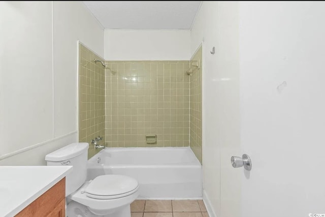 1025 Carolina Rd Unit H4, Conway, SC 29526 - bathroom featuring vanity, shower / bathtub combination, and tile patterned floors