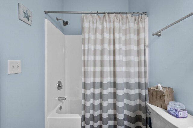 6015 Catalina Dr Unit 932, North Myrtle Beach, SC 29582 - full bathroom featuring toilet and shower / bathtub combination with curtain