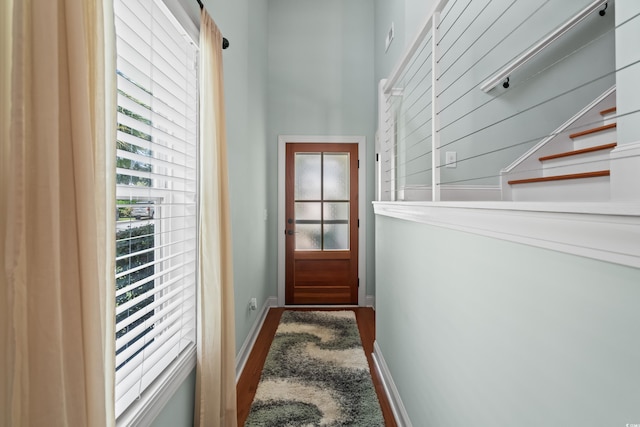 5 Ruth St, Murrells Inlet, SC 29576 - entryway featuring baseboards and wood finished floors