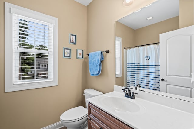 5 Ruth St, Murrells Inlet, SC 29576 - full bathroom featuring healthy amount of natural light, vanity, and curtained shower