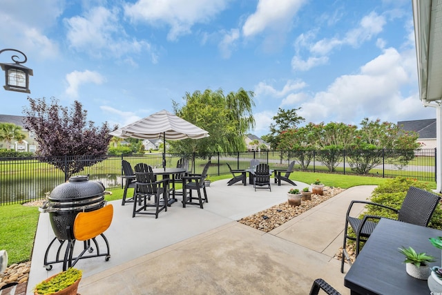 700 Shell Point Ct, Longs, SC 29568 - fenced backyard featuring outdoor dining space and a patio area