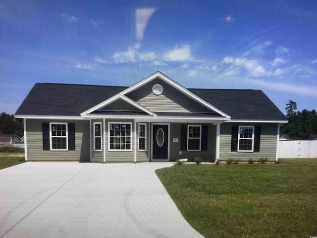 TBB2 St Rd, Galivants Ferry, SC 29544 - single story home featuring driveway and covered porch