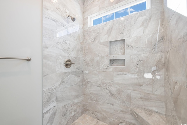 369 Log Cabin Rd, Loris, SC 29569 - bathroom with tiled shower