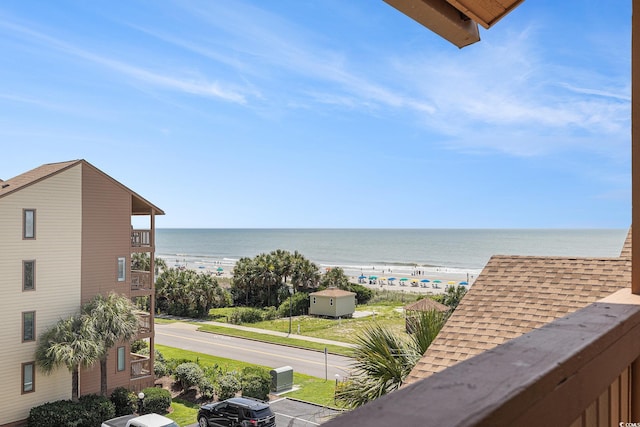 5505 N Ocean Blvd Unit 303, Myrtle Beach, SC 29577 - water view featuring nearby beach