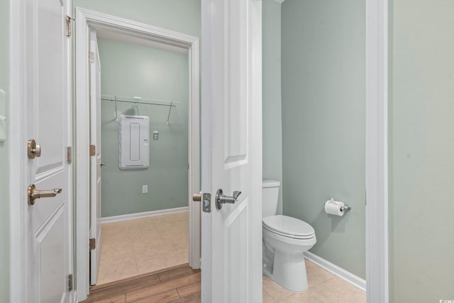 597 Heritage Downs Dr, Conway, SC 29526 - bathroom featuring toilet and tile patterned flooring