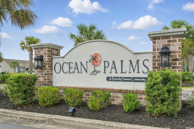 668 Rycola Cir, Surfside Beach, SC 29575 - view of community sign
