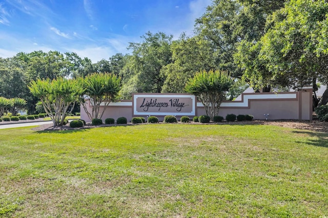 4520 Lighthouse Dr Unit 29B, Little River, SC 29566 - community sign featuring a yard
