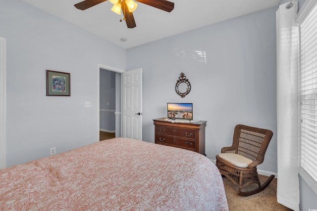 4520 Lighthouse Dr Unit 29B, Little River, SC 29566 - bedroom with carpet floors and ceiling fan