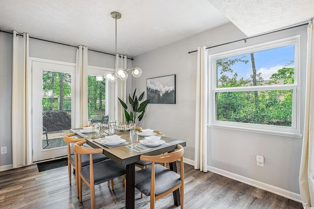 1930 Lake View Cir, Myrtle Beach, SC 29575 - dining area featuring plenty of natural light and wood finished floors
