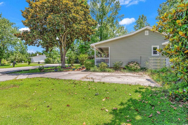 201 Surrey Ln, Myrtle Beach, SC 29579 - view of home's exterior with a porch
