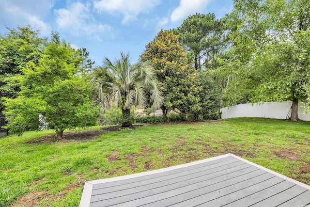 35 Easter Lilly Ct, Murrells Inlet, SC 29576 - view of yard featuring a deck