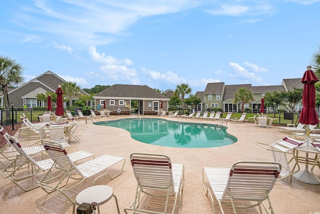 6172 Catalina Dr Unit 414H, North Myrtle Beach, SC 29582 - community pool featuring a patio area