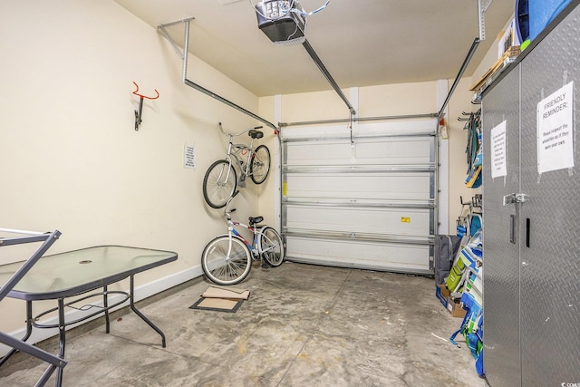 6172 Catalina Dr Unit 414H, North Myrtle Beach, SC 29582 - garage featuring a garage door opener