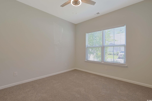 184 Sea Shell Dr Unit 12, Murrells Inlet, SC 29576 - carpeted empty room with a ceiling fan and baseboards
