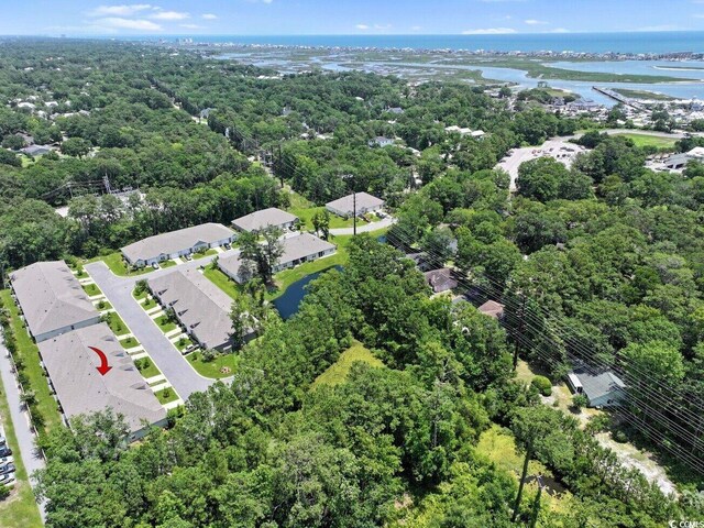 184 Sea Shell Dr Unit 12, Murrells Inlet, SC 29576 - bird's eye view of a nearby body of water