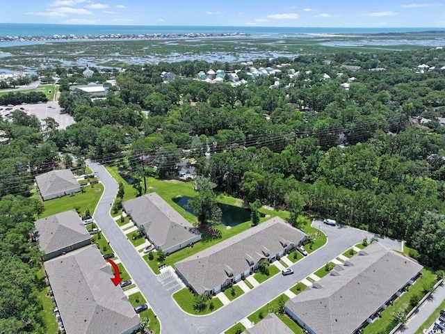 184 Sea Shell Dr Unit 12, Murrells Inlet, SC 29576 - aerial view of property and surrounding area with a nearby body of water