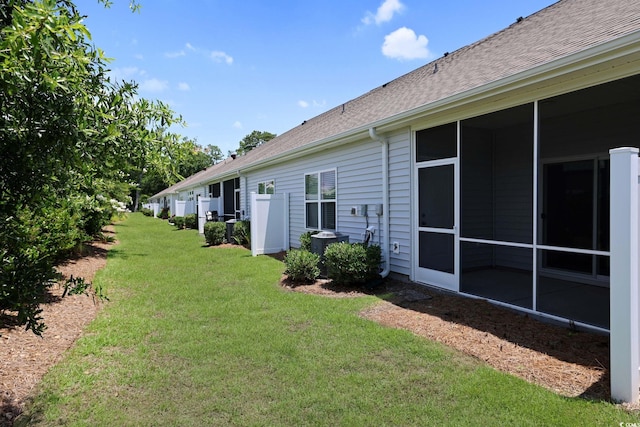 184 Sea Shell Dr Unit 12, Murrells Inlet, SC 29576 - view of green lawn with a sunroom