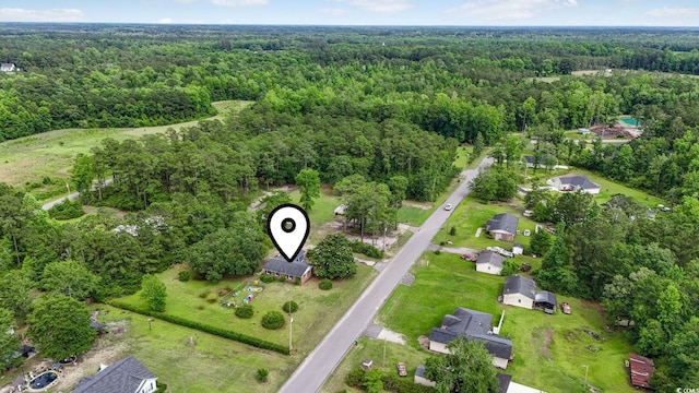 169 Ole Maple St, Loris, SC 29569 - aerial overview of property's location featuring a forest