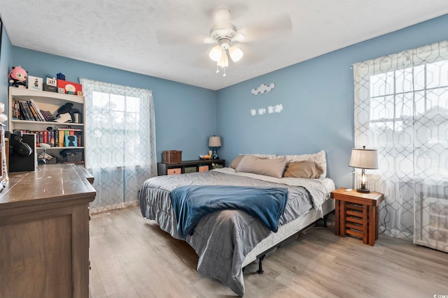 169 Ole Maple St, Loris, SC 29569 - bedroom featuring light wood-type flooring and ceiling fan