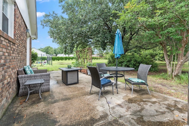 169 Ole Maple St, Loris, SC 29569 - view of patio / terrace with outdoor dining area