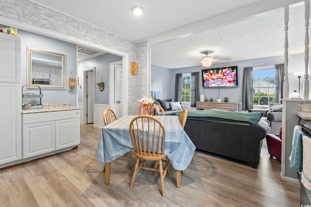 169 Ole Maple St, Loris, SC 29569 - dining room featuring light wood-style flooring and plenty of natural light