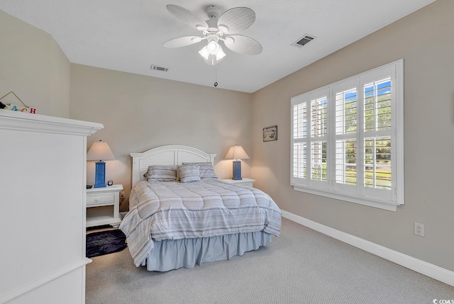 876 Palmetto Trl Unit 103, Myrtle Beach, SC 29577 - bedroom featuring carpet flooring and ceiling fan
