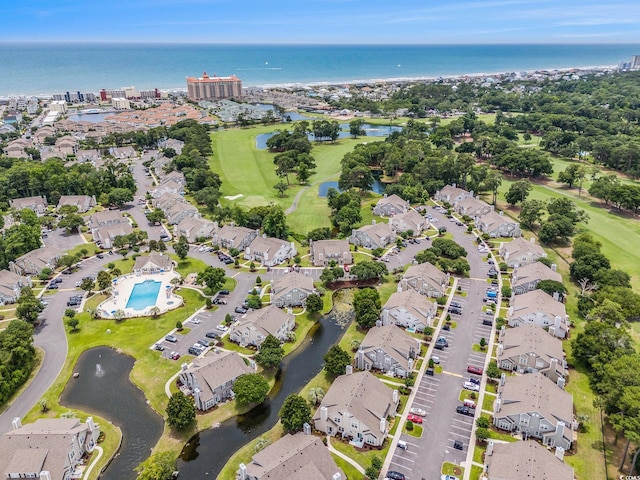503 N 20th Ave N Unit 41D, North Myrtle Beach, SC 29582 - view of property location with a nearby body of water, a golf course, and nearby suburban area
