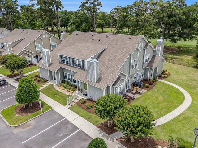 503 N 20th Ave N Unit 41D, North Myrtle Beach, SC 29582 - view from above of property featuring a tree filled landscape