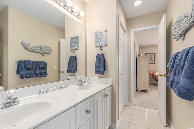 503 N 20th Ave N Unit 41D, North Myrtle Beach, SC 29582 - full bath with double vanity and tile patterned floors