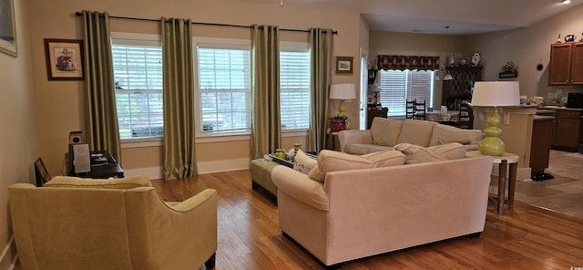 309 Outboard Dr, Murrells Inlet, SC 29576 - living room featuring wood finished floors