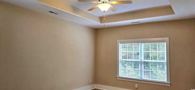 309 Outboard Dr, Murrells Inlet, SC 29576 - unfurnished room with plenty of natural light and ceiling fan