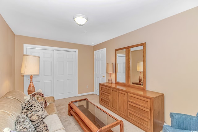 4366 Rivergate Ln Unit 306, Little River, SC 29566 - living room with light colored carpet and baseboards