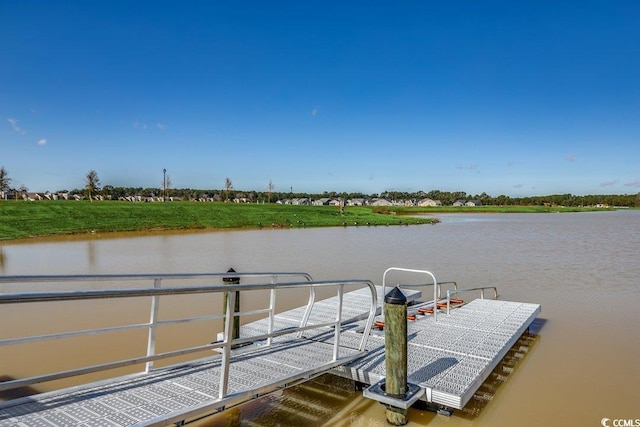 153 Goldenrod Cir Unit 7D, Little River, SC 29566 - dock featuring a water view