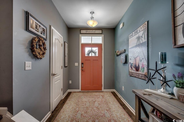 153 Goldenrod Cir Unit 7D, Little River, SC 29566 - foyer featuring wood finished floors and baseboards