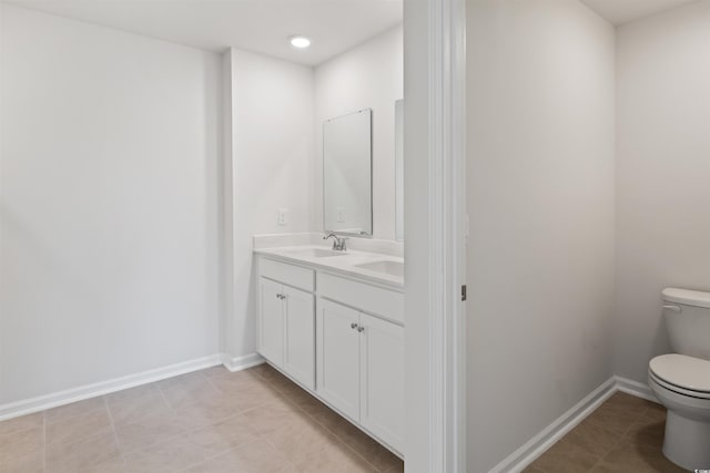 3657 Bells Lake Cir, Longs, SC 29568 - bathroom featuring double vanity and tile patterned floors