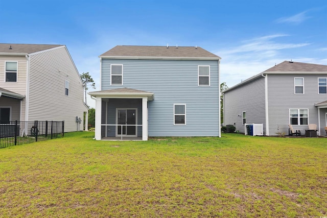 3657 Bells Lake Cir, Longs, SC 29568 - back of house with a sunroom